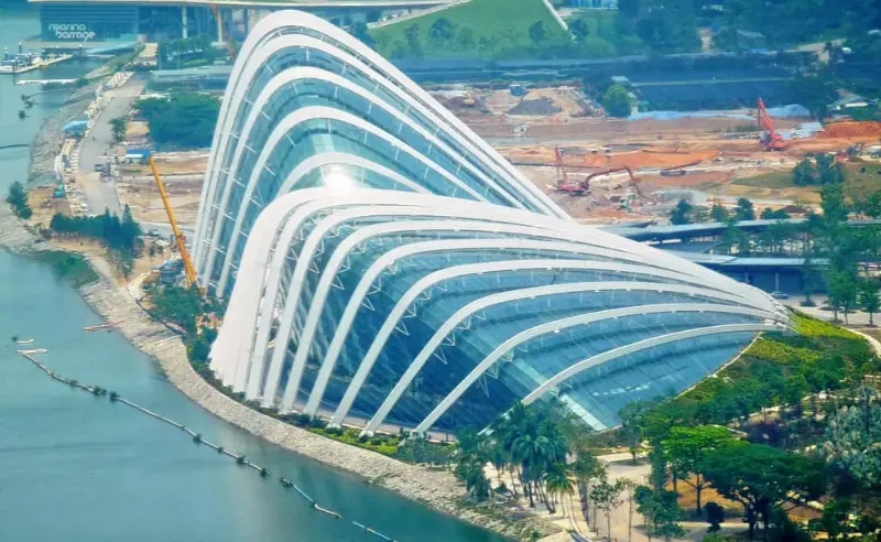 Marina Bay Sands and Gardens by the Bay