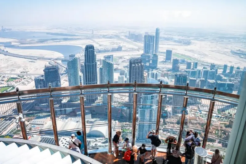 Burj Khalifa at the Top 124th 125th Floor