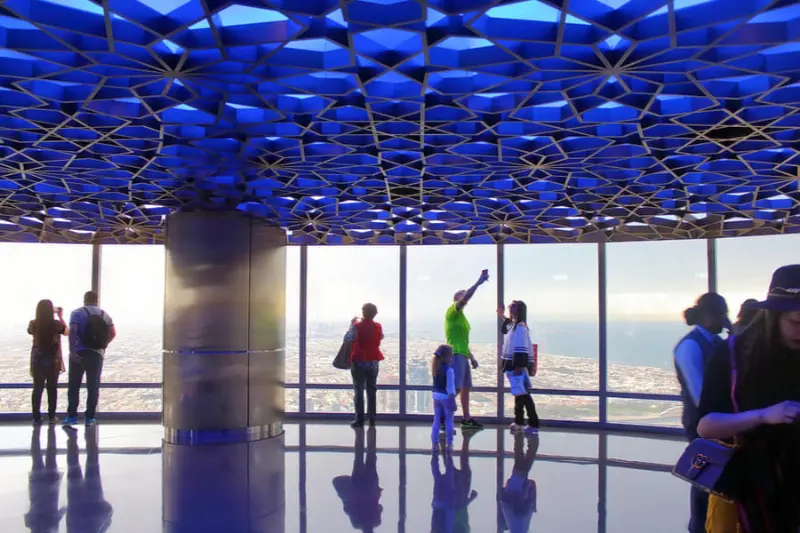 Burj Khalifa at the Top 124th 125th Floor