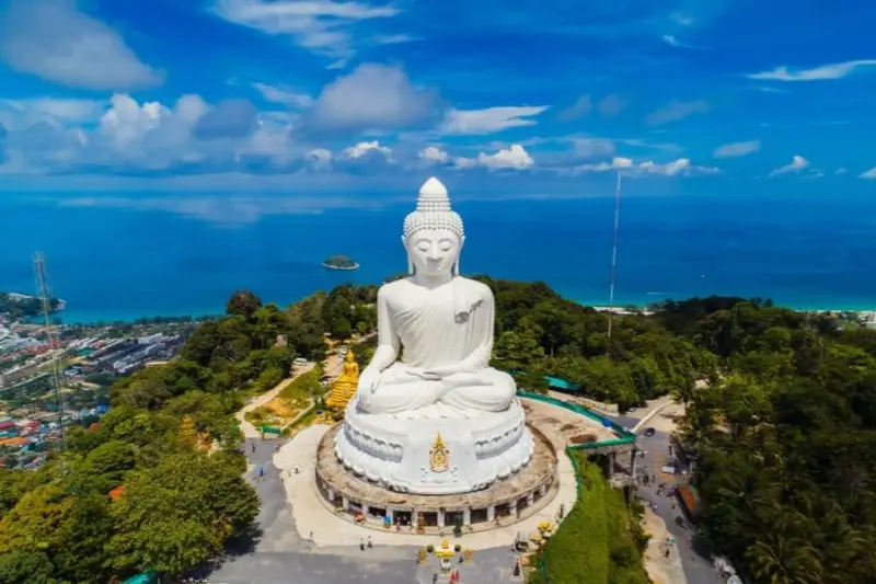 Big Buddha Tour with Elephant Trek